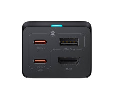 Сетевое зарядное Baseus GaN5 Pro Desktop Fast Charger 1U+2C+HDMI 67W