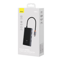 Хаб Baseus PioneerJoy 5-Port Type-C HUB Adapter