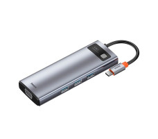 USB-хаб Baseus Metal Gleam Series 9-in-1 Type-C Docking Station