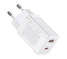 Сетевое зарядное Baseus Super Si Pro Quick Charger C+U 30W