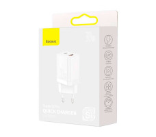 Сетевое зарядное Baseus Super Si Pro Quick Charger C+U 30W