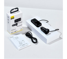 Автомобильное зарядное для MP3 Baseus T typed S-16