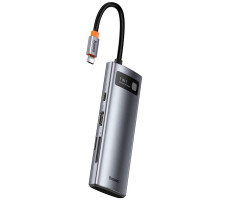 USB-хаб Baseus Metal Gleam Series 7-in-1 Type-C Docking Station