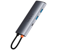 USB-хаб Baseus Metal Gleam Series 7-in-1 Type-C Docking Station