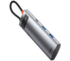 USB-хаб Baseus Metal Gleam Series 7-in-1 Type-C Docking Station