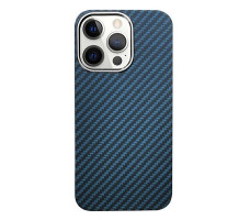 ЗАЩИТНЫЙ КЕВЛАРОВЫЙ ЧЕХОЛ KZDOO (K-DOO) KEVLAR С ПОДДЕРЖКОЙ MAGSAFE СИНИЙ ДЛЯ APPLE IPHONE 16 PRO