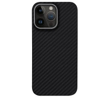ЗАЩИТНЫЙ КЕВЛАРОВЫЙ ЧЕХОЛ KZDOO (K-DOO) KEVLAR С ПОДДЕРЖКОЙ MAGSAFE ЧЕРНЫЙ ДЛЯ APPLE IPHONE 16 PRO