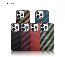 ЗАЩИТНЫЙ КЕВЛАРОВЫЙ ЧЕХОЛ KZDOO (K-DOO) KEVLAR С ПОДДЕРЖКОЙ MAGSAFE ЗОЛОТОЙ ДЛЯ APPLE IPHONE 16 PRO