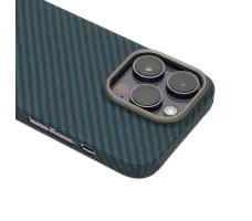 ЗАЩИТНЫЙ КЕВЛАРОВЫЙ ЧЕХОЛ KZDOO (K-DOO) KEVLAR С ПОДДЕРЖКОЙ MAGSAFE СИНИЙ ДЛЯ APPLE IPHONE 16 PRO