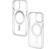 Чехол для iPhone 16 Pro с MagSafe силиконовый прозрачный