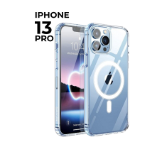 Чехол для Iphone 13 Pro с MagSafe силиконовый прозрачный