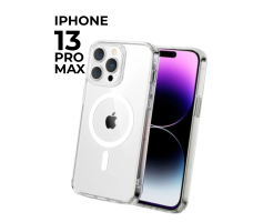 Чехол для Iphone 13 Pro Max с MagSafe силиконовый прозрачный