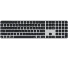 Клавиатура Apple Magic Keyboard USB-C MXK83 (с Touch ID и цифровой панелью, с черными клавишами, раскладка US English)