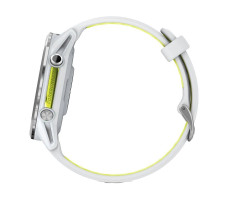 Умные часы Garmin ForeRunner 970 (Корпус из титана с покрытием Whitestone и желтой полосой усилителя Whitestone/Translucent)