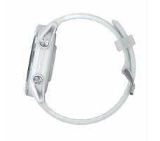 Умные часы Garmin Forerunner 570 42мм (Белый/Облачно-синий ремешок)