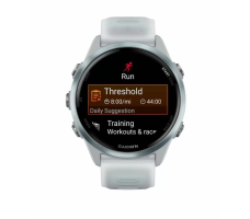 Умные часы Garmin Forerunner 570 42мм (Белый/Облачно-синий ремешок)