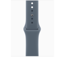 Умные часы Apple Watch Series 11 GPS 46mm алюминиевый корпус, серебро , спортивный силиконовый ремешок - S/M (MEV94)