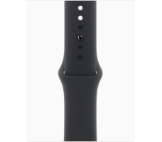 Умные часы Apple Watch Series 11 GPS 46mm алюминиевый корпус, черный корпус , спортивный силиконовый ремешок - M/L (MEUX4)