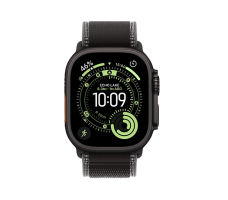 Apple Watch Ultra 3 LTE 49 мм (титановый корпус, черный/черный, нейлоновый ремешок размера M/L) MF1H4