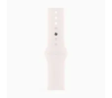 Умные часы Apple Watch SE 3 44 мм (алюминиевый корпус, звездный свет/звездный свет, спортивный силиконовый ремешок S/M) MEHG4