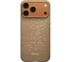 Чехол Pitaka Ultra-Slim case (PitaTap) для iPhone 17 Pro Max Golden Glint