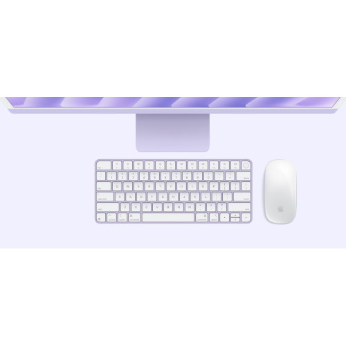 Моноблок Apple iMac 24 M4 (2024) Nano Texture Glass Purple (Фиолетовый) (M4 10-core CPU/16GB/256Gb/10-Core GPU)