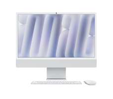 Моноблок Apple iMac 24 M4 (2024) Silver (Серебристый) (M4 8-core CPU/16GB/512Gb/8-Core GPU)