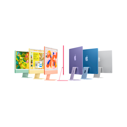Моноблок Apple iMac 24 M4 (2024) Orange (Оранжевый) (M4 8-core CPU/24GB/1Tb/8-Core GPU)