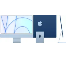 Моноблок Apple iMac 24 M4 (2024) Nano Texture Glass Blue (Синий) (M4 10-core CPU/16GB/512Gb/10-Core GPU)