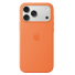 Чехол для iPhone 17 Pro Max Silicone Case With MagSafe and Camera Control (Оранжевый)