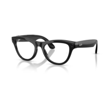 Умные очки Ray-Ban Meta GEN 2 Skyler RW4014 (черный глянцевый/прозрачные/аметист)