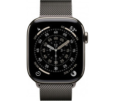 Умные часы Apple Watch Series 11 LTE 42 мм (титановый корпус, сланец/сланец, миланская петля) MF8U4