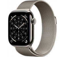 Умные часы Apple Watch Series 11 LTE 42 мм (титановый корпус, природный/природный, миланская петля) MF8P4