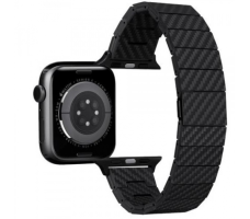 Ремешок Pitaka Carbon Fiber Watch Band for Apple Watch -Modern Black/Grey Twil