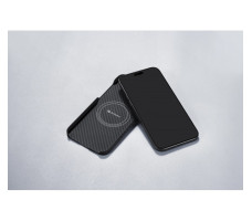 Чехол Pitaka MagEZ Case 4 для iPhone 15 Pro (Black/Grey Twill) 1500D