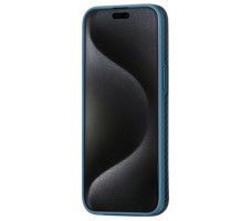 Чехол Pitaka MagEZ Case Pro 4 for iPhone 15 Pro (Black/Blue Twill) 1500D
