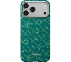 Чехол Pitaka Monogram-Gold/Green Ultra-Slim Case for iPhone 17 Pro