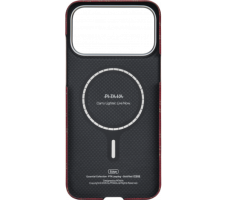 Чехол Pitaka Monogram-Gold/Red Ultra-Slim Case for iPhone 17 Pro