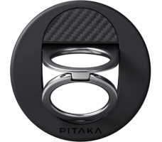 Магнитное кольцо подставка Grip 3 Black/Grey