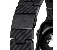 Браслет Pitaka для Apple Watch 42/44/45 из углеродного волокна - Retro
