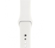 Силиконовый ремешок Sport Band для Apple Watch 40 mm, 41 mm, 42 mm Белый