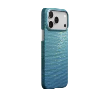 Чехол Pitaka Ultra-Slim case (PitaTap) для iPhone 17 Pro Lucid Blue