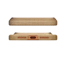 Чехол Pitaka Ultra-Slim case (PitaTap) для iPhone 17 Pro Golden Glint