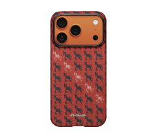 Чехол Pitaka Ultra Slim Case Happiness Rides for iPhone 17 Pro Max Cinnabar Steed