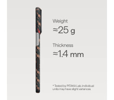 Чехол Pitaka Ultra Slim Case Happiness Rides for iPhone 17 Pro Max Ebon Kylin
