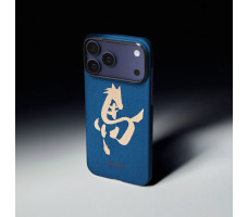 Чехол Pitaka Ink Horse Painting Edge Case for iPhone 17 Pro Azure Green