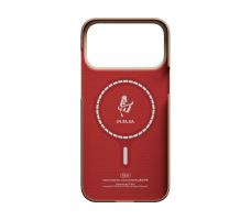 Чехол Pitaka Ink Horse Painting Edge Case for iPhone 17 Pro Max Gold & Jade