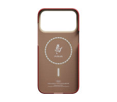 Чехол Pitaka Ink Horse Painting Edge Case for iPhone 17 Pro Max Cinnabar