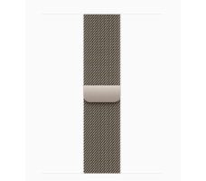 Умные часы Apple Watch Series 12 42 мм (титановый корпус, натуральный/натуральный миланский ремешок)