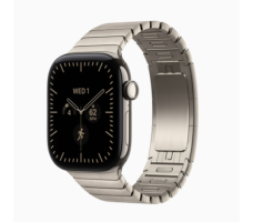 Умные часы Apple Watch Series 12 46 мм (титановый корпус, натуральный/натуральныйстальной ремешок)